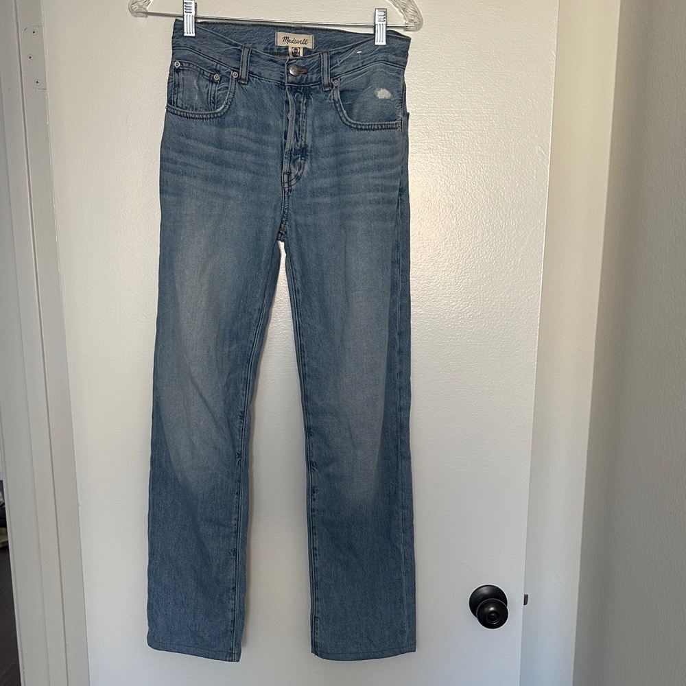 Madewell Dean Easy Straight Jeans - Picture 4 of 12